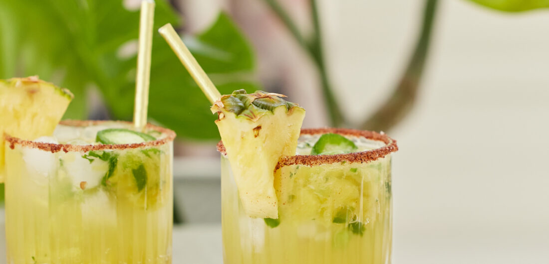 Eva Amurri shares her her Spicy Pineapple Margarita Mocktail
