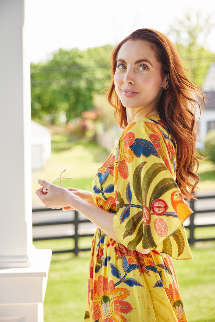 Eva Amurri shares how she keeps her red hair healthy and vibrant