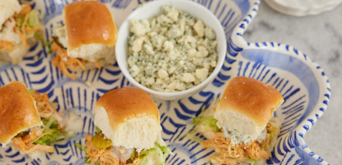 Eva Amurri shares her Buffalo Chicken Sliders Recipe