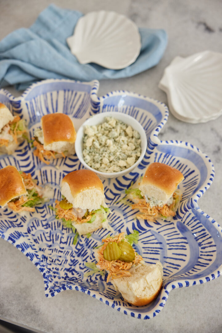 Eva Amurri shares her Buffalo Chicken Sliders Recipe