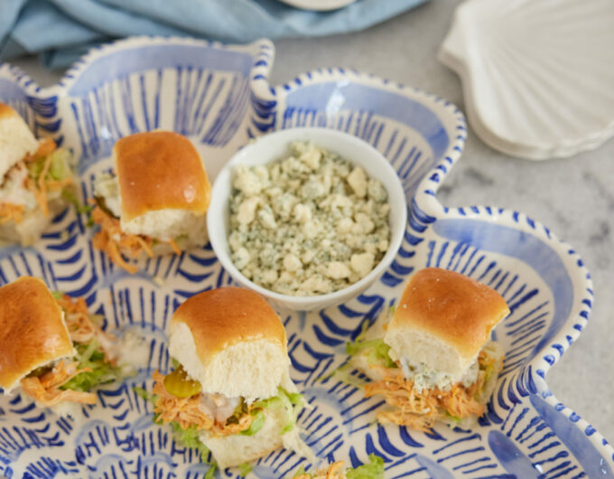 Eva Amurri shares her Buffalo Chicken Sliders Recipe
