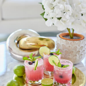 Eva Amurri shares her Creamy Blackberry Mojito