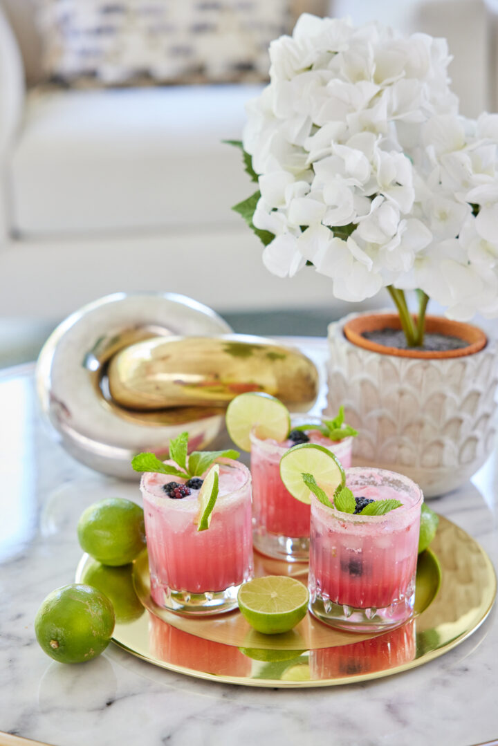 Eva Amurri shares her Creamy Blackberry Mojito