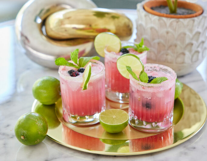 Eva Amurri shares her Creamy Blackberry Mojito
