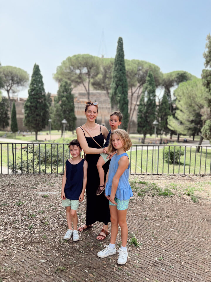 Eva Amurri shares her family trip to London and Rome