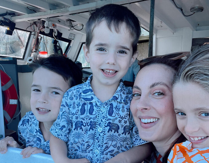 Eva Amurri shares her family trip to Maine