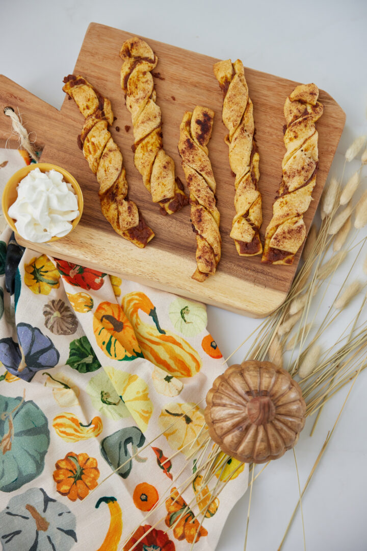 Eva Amurri shares her Pumpkin Pie Twists