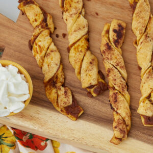 Eva Amurri shares her Pumpkin Pie Twists