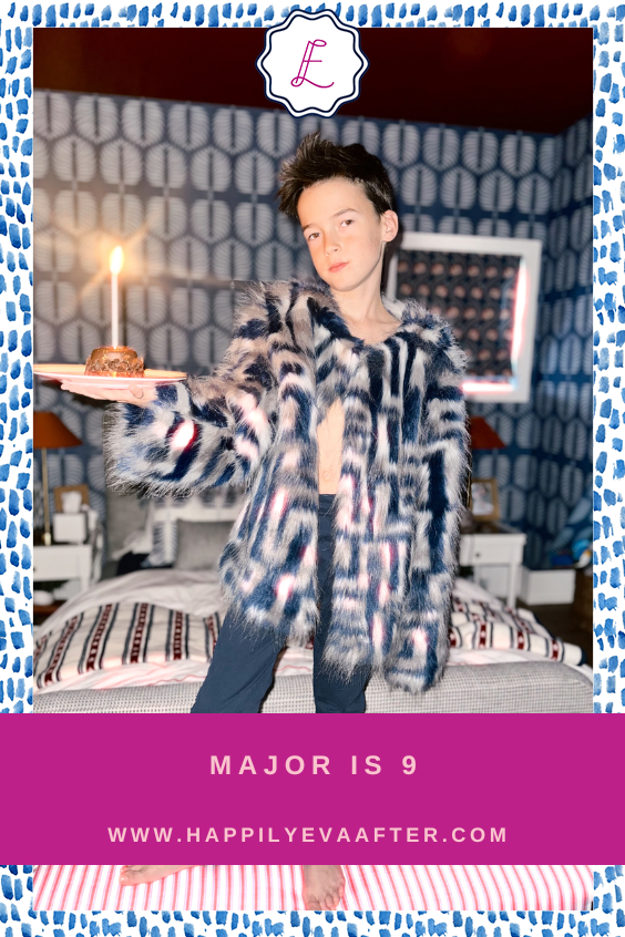 Eva Amurri shares Major's 9th birthday