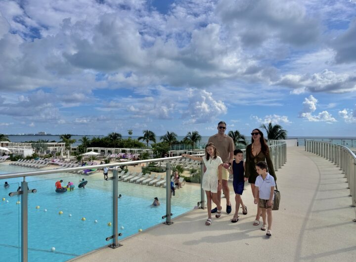 Eva Amurri travels to the AVA Cancun for Thanksgiving.