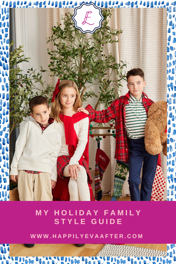 Eva Amurri shares her family holiday style guide.